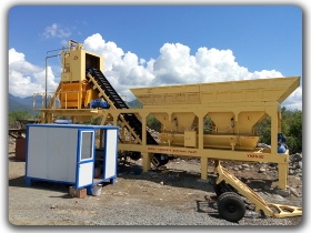 Mobile na Batching Plant