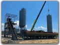 90m3 / h concrete mixing plant 