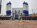 Fully automatic economical stationary cement mixing equipment concrete batch plant concrete mixing machine 